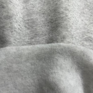 Fabricant de vêtements Soft Melange Gray 100% Polyester French Terry Fleece Knit Fabric Roll pour Hoodie et Sweater - Product Image 5