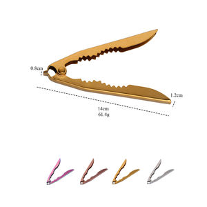 Fournitures de cuisine Eco-friendly Seafood Shell Clam Opener Multifonctionnel Stainless Steel Snow Clam Clip for Cracking Crab - Product Image 2