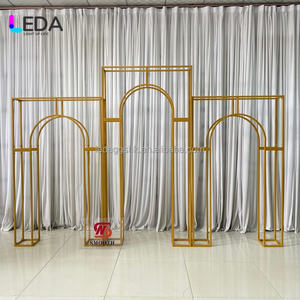 Soporte de Luz de Pie con Forma de Árbol y Fondo Metálico Luminoso, Iluminación de Fondo para Bodas de Estilo Moderno, Nueva Llegada - Product Image 6