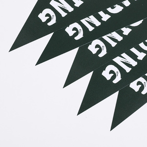 Флаги-гирлянды с тропическим принтом, водонепроницаемые, прямоугольные, на нейлоновой нити, персонализированные, для пляжных вечеринок, напрямую от производителя - Product Image 5