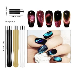 Juego de Varitas Magnéticas para Decoración de Uñas, para Pintar Uñas con Gel Efecto Ojo de Gato 3D, Varita Magnética para Esmalte de Gel UV, Herramientas de Manicura Mágica - Product Image 6
