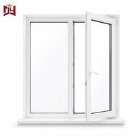 Fenêtres à battants en PVC triple vitrage, multi-chambres, insonorisées pour maisons, sur mesure, fabricant OEM ODM, certifié CE