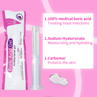 Gel antibactérien à l'acide borique pour l'équilibre du pH vaginal féminin et gel à l'acide borique