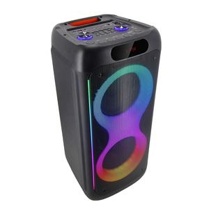 Binko 8 pulgadas fiesta al aire libre caja de sonido altavoz moda USB TF tarjeta FM <span class=keywords><strong>radio</strong></span> Bluetooth inalámbrico RGB fiesta altavoces - Product Image 1