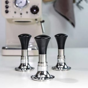 BANLEE 51/53/58mm Tasseur à <span class=keywords><strong>café</strong></span> à pression réglable avec retour de clic et base en acier inoxydable pour barista à domicile - Product Image 1