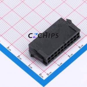 WAFER-MX3.0-20PJK-MB Housing (Wire-to-Board / Wire-to-Wire) P=3.03mm Connector 2x10P 3.03mm Micro-Fit (MX 3.0) 3.03mm - Product Image 1