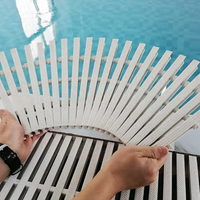 Profilé d'extrusion en plastique PVC ABS PP écologique personnalisé pour grille de piscine et applications en supermarché