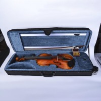 Violon fait main en gros 1/4 1/8 2/4 4/4 3/4 table en épicéa dos en érable flammé archet en ébène violon professionnel à vendre