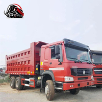 Camion benne Sinotruk Howo 371HP 7x6 (ou 6x4) pour travaux de construction, exploitation minière, transport de sable et de pierre