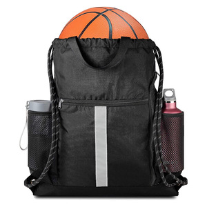 Mochila Deportiva de Baloncesto con Múltiples Bolsillos, Gran Capacidad (30-40L), Lona Resistente, Logotipo Personalizado, Cierre con Cordón, Venta Caliente - Product Image 1