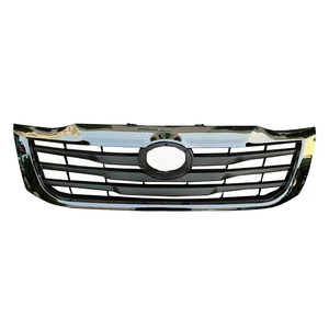 Para Toyota HILUX <span class=keywords><strong>VIGO</strong></span> 2012, <span class=keywords><strong>centro</strong></span> de personalización de fábrica, rejilla central de conversión de malla, rejilla de parachoques delantero - Product Image 4
