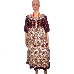 Dubai Modest Fancy Jalabiya Muslim Dress for Women Eid Embroidered Abaya Set Inner Maxi Dress Outer Robe <b>Plus</b> <b>Size</b> - Product Image 1