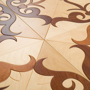 Parquet en bois de teck multicouche T&G, design élégant, glacé, de qualité supérieure ABCD, 20mm 16mm, conforme RoHS, pour complexe hôtelier - Product Image 1
