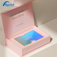 Boîte cadeau de luxe personnalisée avec fermeture magnétique, coffret cadeau rose pour sérum de soin de la peau, boîtes rigides UV, dorure à chaud pour emballage cosmétique