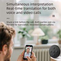 Traducteur IA : Enregistrement vocal/audio en direct, traduction de communications face à face et traduction de photos avec ventouse