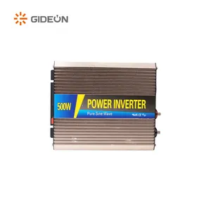 Inveror inverter tenaga surya, 12V 24V 48V untuk 110V 220V dc ke ac 300w 500W 2000w 3000w 5000w Off Grid gelombang sinus murni