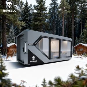 Maison Conteneur Moderne en Acier avec Énergie Solaire Écologique Durable Installation Facile & Conception Étanche pour Utilisation en Villa - Product Image 1