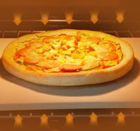 Pierre à pizza rectangulaire grande taille Yongli, pierre de cuisson ronde pour pizza, plaque de cuisson durable, outils de cuisine pour la cuisson au four et le barbecue