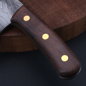 guangdong Hand Forged Chinese <b>Bone</b> Chopping Cleaver <b>Knife</b> 4Cr14MoV Steel Heavy Duty Butcher <b>Knife</b> Ribs & Frozen Meat OEM 7.48In - Product Image 5