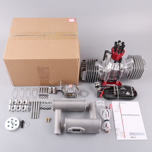เครื่องยนต์แก๊สถังคู่สำหรับเครื่องบิน RC 120cc ตัน - Product Image 1