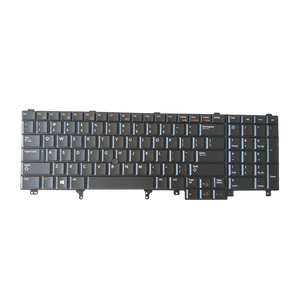 Bàn Phím Thay Thế Cho <span class=keywords><strong>DELL</strong></span> E6520 E5520 M4600 M6600 E5530 E6530 M4700 M6700 Với Điểm Đen Có Đèn Nền - Product Image 1