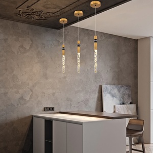 SKD Sunsir <b>Single</b> Drop Modern Pendant Lamp Crystal Pendant <b>Light</b> Chandelier Contemporary Hanging Lamp - Product Image 1