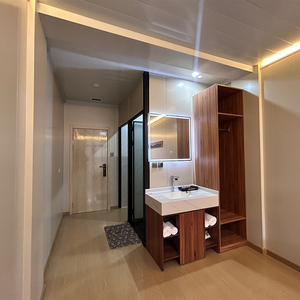 บ้านเคลื่อนที่แบบสำเร็จรูป OEM ผลิตตามสั่ง โครงสร้างเหล็กแบบถอดประกอบได้ บ้านคอนเทนเนอร์แบบเคลื่อนย้ายได้ ห้องนอน ห้องนั่งเล่น ดีไซน์ทันสมัย อายุการใช้งาน 25 ปี - Product Image 6