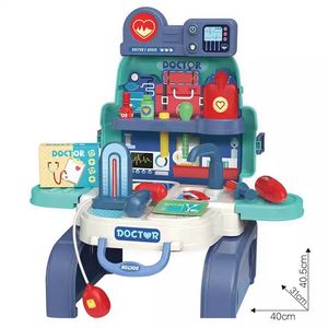 Juego <span class=keywords><strong>de</strong></span> simulación <span class=keywords><strong>de</strong></span> Casa <span class=keywords><strong>de</strong></span> juguete para niños, carrito médico <span class=keywords><strong>de</strong></span> plástico, Kit <span class=keywords><strong>de</strong></span> Hospital, máquina <span class=keywords><strong>de</strong></span> ultrasonido - Product Image 2