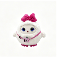 Jouet en peluche en vinyle de coton super doux avec reconnaissance vocale, compagnon interactif intelligent, poupée éducative d'apprentissage, WIFI, IA