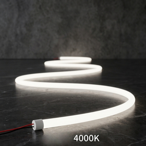 22mm Silicone Neon Round Tube 360° Glowing High Brightness Recessed Flexible LED Strip <b>Rope</b> - Product Image 4