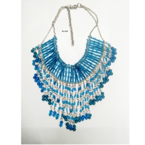 Collar de Cuentas de Vidrio al por Mayor, Joyería Artesanal de Cuentas Coloridas para Mujeres y Niñas, Ideal para Fiestas, Bodas, Festivales y Uso Diario - Product Image 6