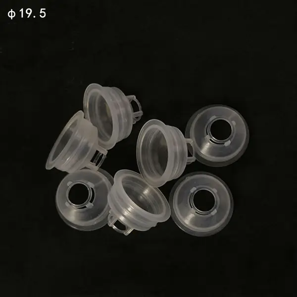 19.5mm Plastic Innerlijke Fles Stopper met gat, plastic insert plug, plastic kurk