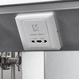 <span class=keywords><strong>Armoire</strong></span> <span class=keywords><strong>de</strong></span> salle <span class=keywords><strong>de</strong></span> bain <span class=keywords><strong>avec</strong></span> miroir LED <span class=keywords><strong>et</strong></span> interrupteur tactile, grande capacité <span class=keywords><strong>de</strong></span> rangement - Product Image 2