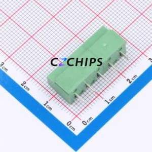 C50126V-5P0G46 <b>Screw</b> Terminal <b>Block</b> Through hole Component (THT),P=5mm Connector 1x5P 5mm 5P 1 - Product Image 2
