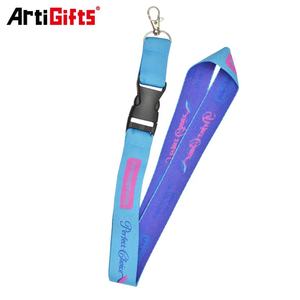 Impresión personalizada de logotipo cordón sublimación poliéster cuello Id cordones con logotipo personalizado - Product Image 4