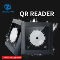 Zhongyan 13.56Mhz एनएफसी आरएफआईडी RS232 आईसी Contactless Qr कोड अभिगम Contactless स्मार्ट कार्ड Wiegand26 34 रीडर