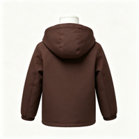 Veste Softshell Enfant Personnalisée OEM 3-en-1 Imperméable Coupe-Vent avec Doublure Polaire Amovible pour Activités de Plein Air