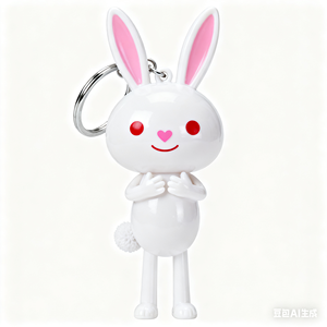 Llavero de Plástico con Muñeco de <span class=keywords><strong>Bebé</strong></span> Llorón Kawaii, Pequeño Colgante de Dibujos Animados para Decoración - Product Image 1