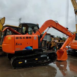 Offre Spéciale Japon Original Hitachi ZX70 Pelle d'occasion qualité populaire 7ton Hitachi Mini Excavator ZX60 ZX50 avec chenille en caoutchouc - Product Image 2