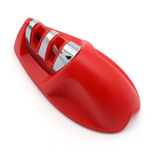 Kitchen Knife Sharpener Stainless Steel Multi Grit Manual Sharpening Tool For Household Use - Product Image 2