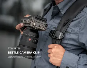 BEETLE 카메라 CLIP용 최신 빠른 배송 카메라를 대부분의 배낭 스트랩 또는 벨트에 즉시 부착
