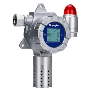 Detector de Gas LPG con Pantalla LED Industrial y Válvula de Cierre, Analizador de Gases Combustibles Fijo - Product Image 1
