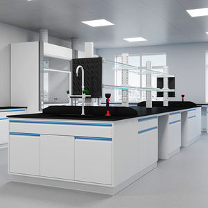 Mesa de Trabajo de Laboratorio con Estructura Moderna en Forma de D de Acero Uken - Equipo de Laboratorio Químico, Mobiliario de Laboratorio para Hospitales - Product Image 2