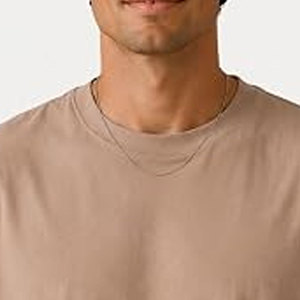T-shirt Homme Coton Coupe Ample Col Rond Couleur Unie Coupe Slim Personnalisable Collection Été – Nouveauté Tendance - Product Image 5