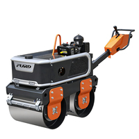 Prix de la machine compacteuse à rouleaux pour chaussées en béton et asphalte, capacité 550 kg