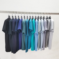 T-shirts tissés à manches courtes pour hommes en mélange polyester/coton, coupe classique, décontractés, vente en gros, prêts à expédier, à 1 dollar, prix abordable