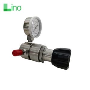 1/4npt Tipo pistón Ajustable Nitrógeno Regulador de gas de baja presión Válvula reductora de presión para aire - Product Image 6