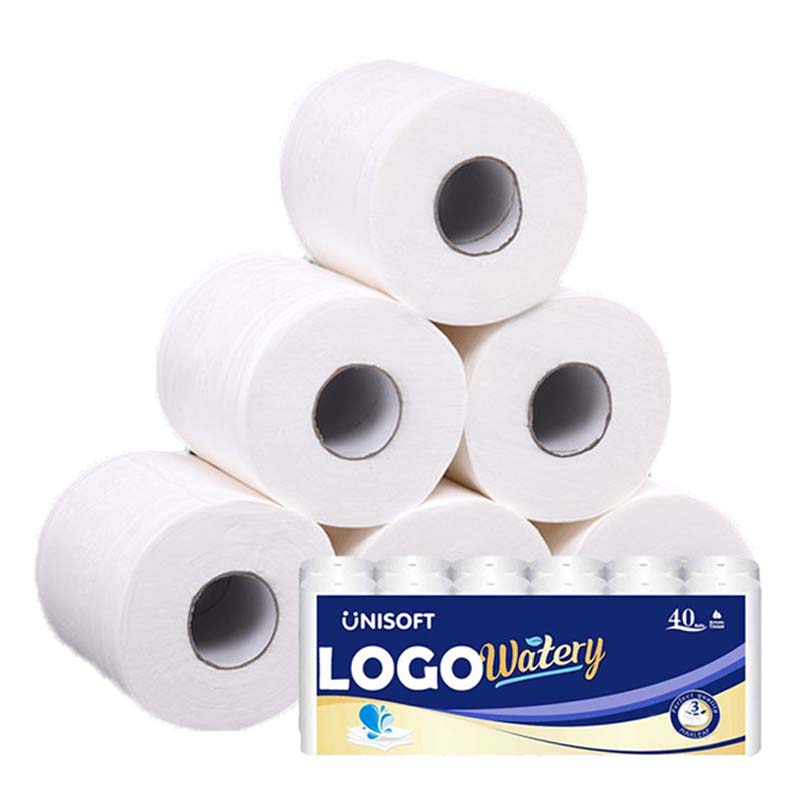 Usine Toliet Paper Oem Rouleaux de papier de soie Private Label Rouleau Jumbo Turquie Wc Papier