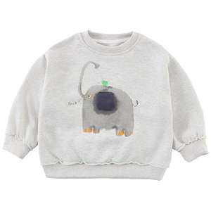 Sudadera de Algodón Personalizada para Niños, Camisetas de Manga Larga, Ropa para Niños y Niñas, Estilo Casual, Tops para Primavera y Otoño, Venta al por Mayor - Product Image 1