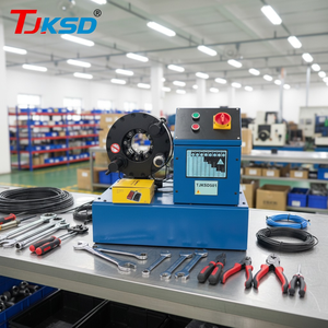 Crimpadora Hidráulica para Manguera <span class=keywords><strong>de</strong></span> Aire Acondicionado 2, Máquina para Prensar Mangueras - Product Image 1